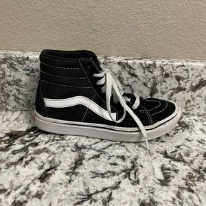 Vans Black ComfyCush Sk8-Hi.